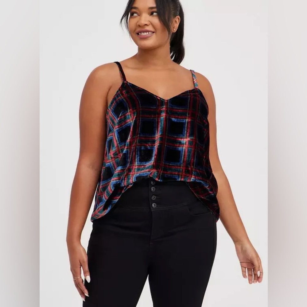 Torrid Velvet swing cami